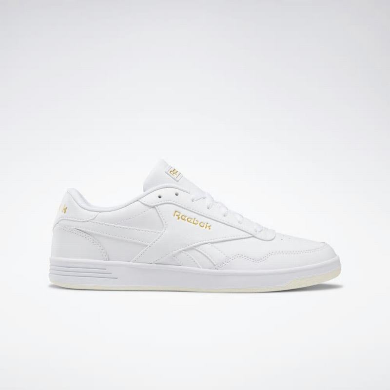 Tenisi Reebok Royal Techque T Barbati Albi/Aurii Romania KU9829PY
